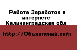 Работа Заработок в интернете. Калининградская обл.